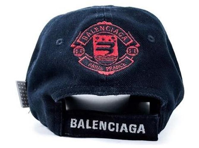 Balenciaga Cappellino da baseball Unity Snowboard Blu Navy - vista 4