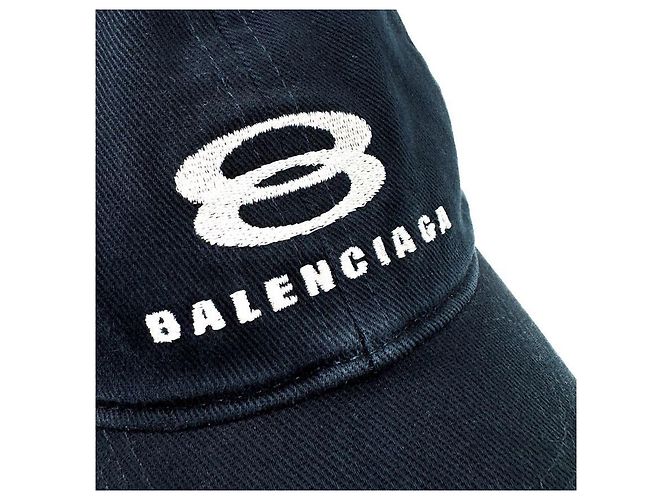 Balenciaga Cappellino da baseball Unity Snowboard Blu Navy - vista 6