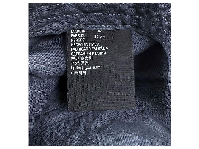Day Balenciaga Blauer, bestickter, abgenutzter Denim-Baseball-Cap - Ansicht 11
