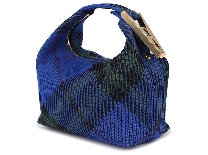 Burberry Mini Peg Duffle Bag Blau - Ansicht 4