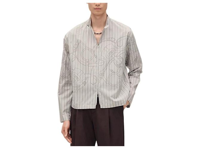 Hermès Giacca con zip Ray per uomo Marrone - vista 2