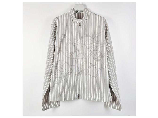 Hermès Giacca con zip Ray per uomo Marrone - vista 5