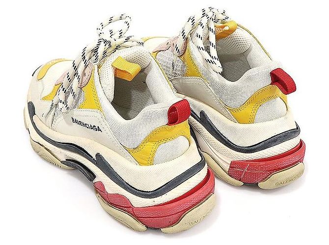 Balenciaga Sneakers da donna triple in schiuma e rete multicolore - vista 4