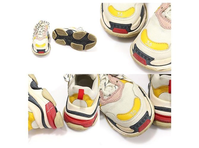 Balenciaga Sneakers da donna triple in schiuma e rete multicolore - vista 5