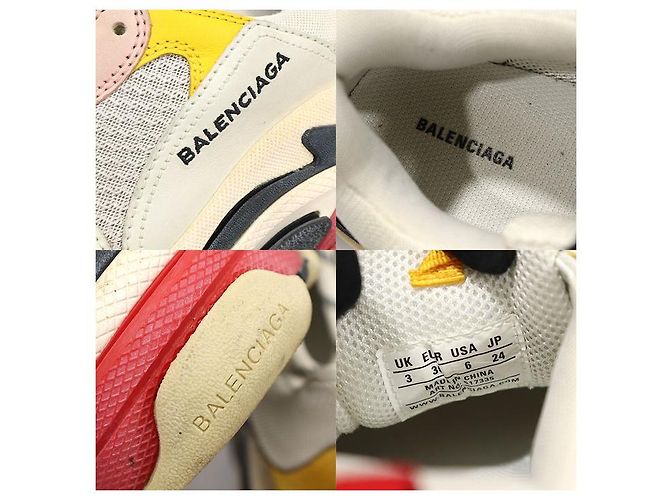Balenciaga Sneakers da donna triple in schiuma e rete multicolore - vista 7