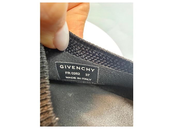 Schwarze Strick-Sneaker von Givenchy - Ansicht 8