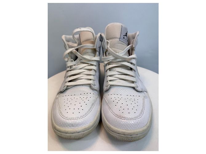 Autre Marque Air Jordan 1 Mid SE Bianco Serpente - vista 2