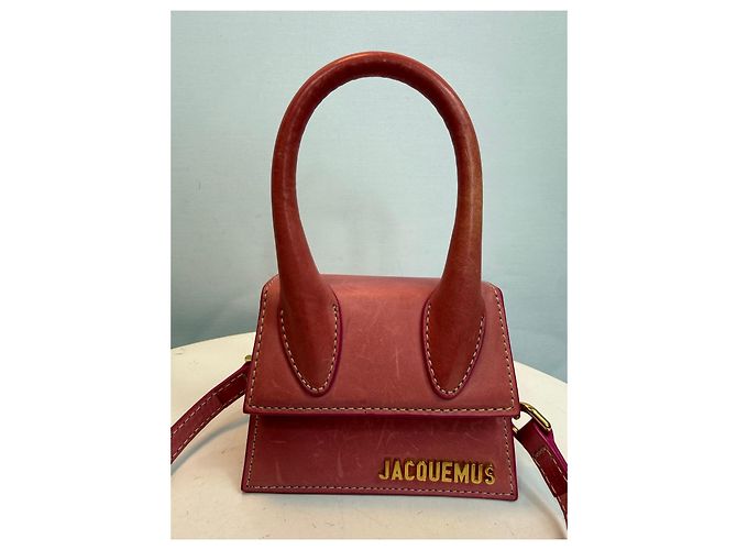 Borsa Mini Le Chiquito in Pelle Rosa di Jacquemus - vista 2