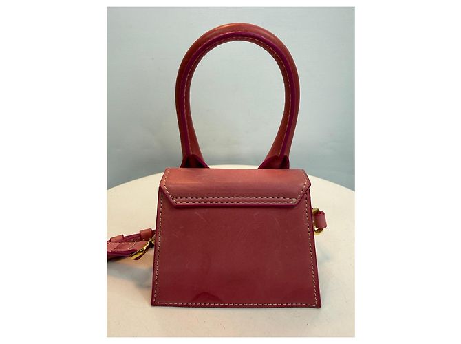 Borsa Mini Le Chiquito in Pelle Rosa di Jacquemus - vista 3