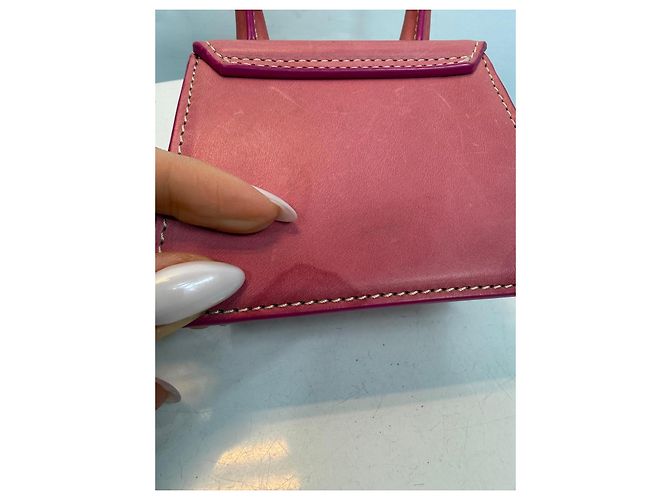 Borsa Mini Le Chiquito in Pelle Rosa di Jacquemus - vista 4