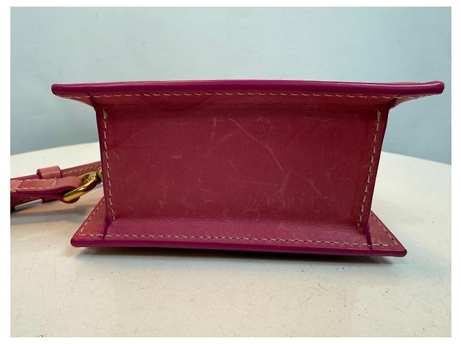 Borsa Mini Le Chiquito in Pelle Rosa di Jacquemus - vista 5
