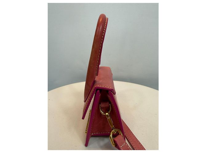 Borsa Mini Le Chiquito in Pelle Rosa di Jacquemus - vista 7