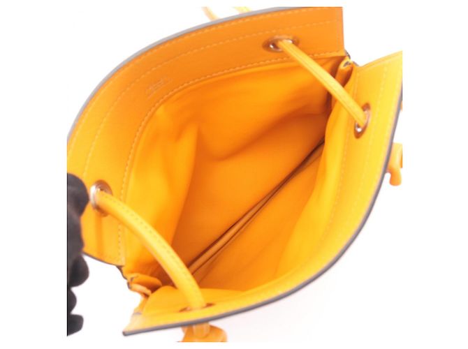 Bolso de Hombro Aline Mini Mostaza de Hermès Naranja - vista 3