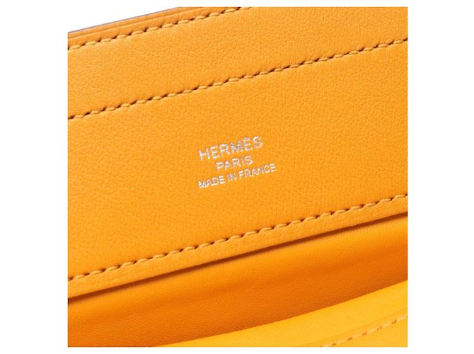 Bolso de Hombro Aline Mini Mostaza de Hermès Naranja - vista 4