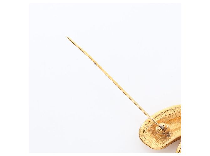 Timeless Spilla placcata in oro Chanel Coco Mark D'oro - vista 4