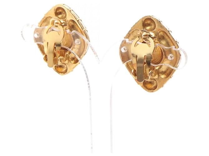 Timeless Orecchini Clip Matelassé Chanel D'oro - vista 2