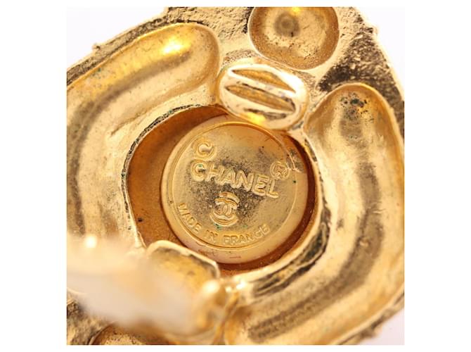 Timeless Orecchini Clip Matelassé Chanel D'oro - vista 3