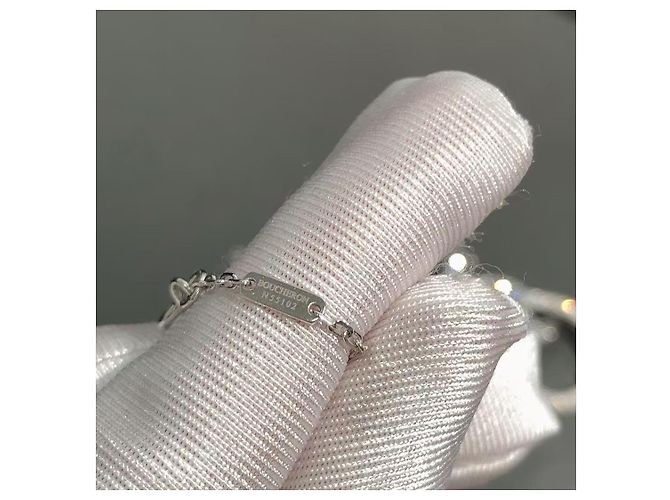 Boucheron Platin Diamant Halskette Wassertropfen Form 2.07 ct Silber - Ansicht 9