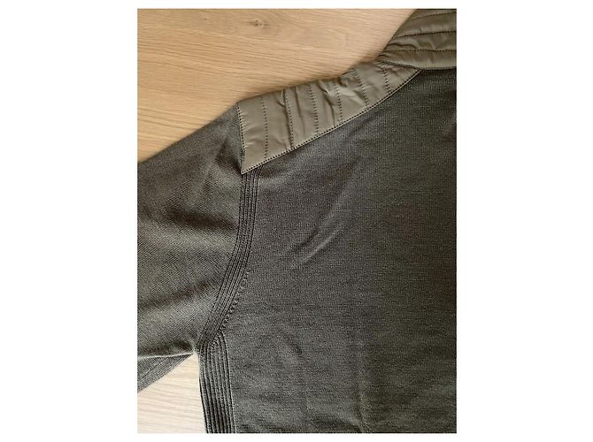 Belstaff Kelby Zip Cardigan Brown Wool - view 8