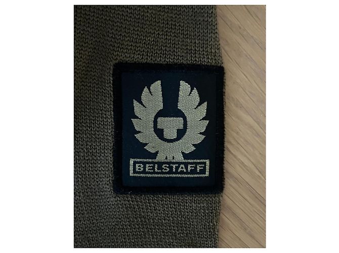 Belstaff Kelby Zip Cardigan Brown Wool - view 9