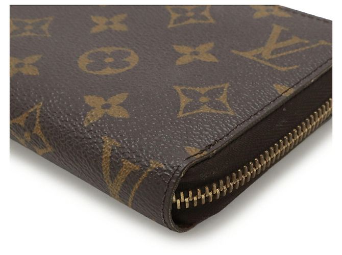 Louis Vuitton Monogram Zippy Lang Wallet Braun - Ansicht 4