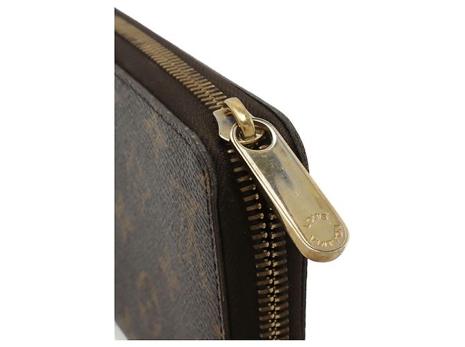 Louis Vuitton Monogram Zippy Lang Wallet Braun - Ansicht 5