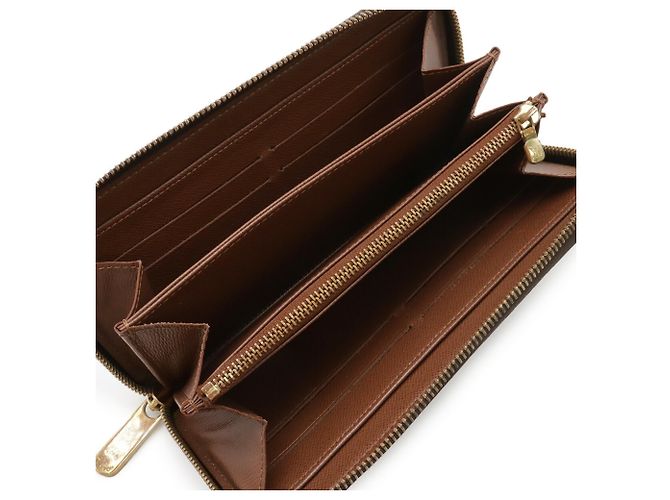Louis Vuitton Monogram Zippy Lang Wallet Braun - Ansicht 6
