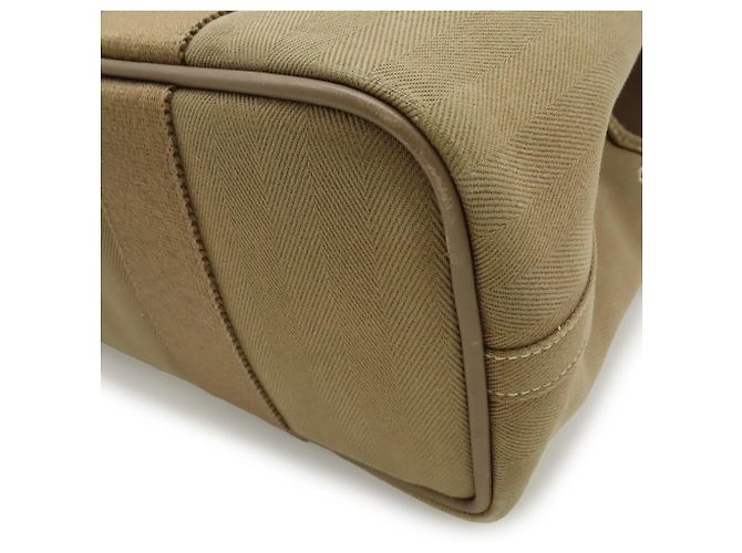 Hermès Borsa tote Hermes Valparaiso PM Taupe - vista 4