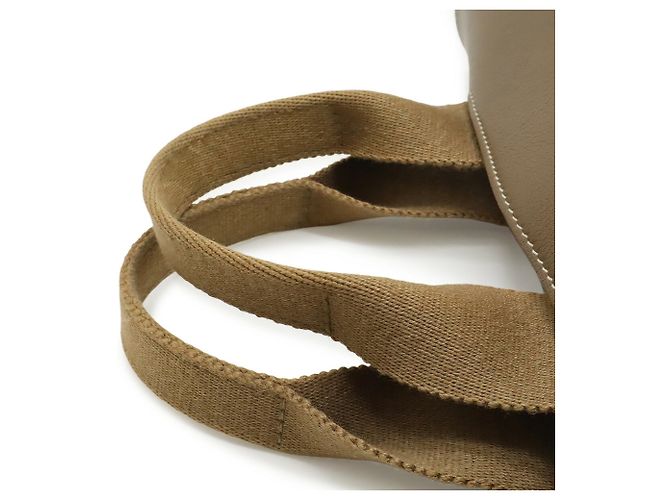 Hermès Borsa tote Hermes Valparaiso PM Taupe - vista 6