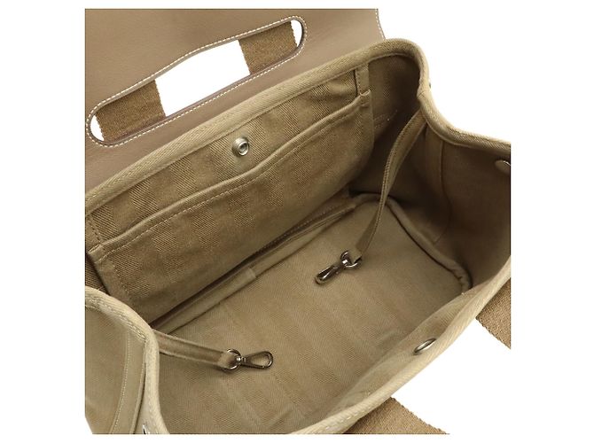 Hermès Borsa tote Hermes Valparaiso PM Taupe - vista 7