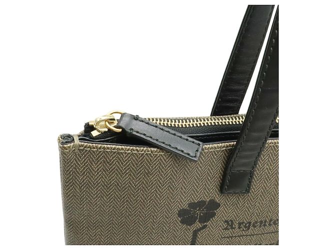 Bulgari Borsa Tote/Spalla Bvlgari Collezione Nero Grigio - vista 6