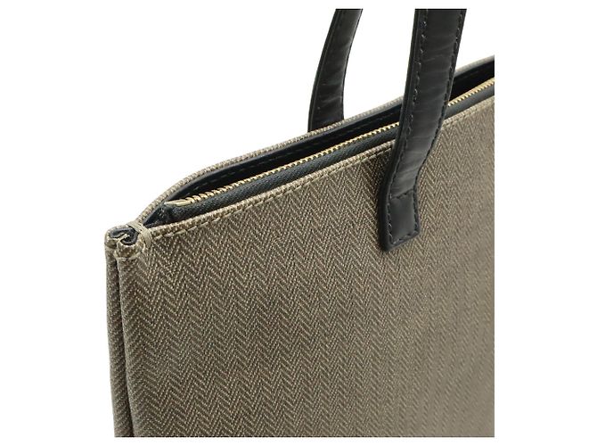 Bulgari Borsa Tote/Spalla Bvlgari Collezione Nero Grigio - vista 8