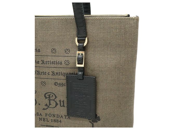 Bulgari Borsa Tote/Spalla Bvlgari Collezione Nero Grigio - vista 9