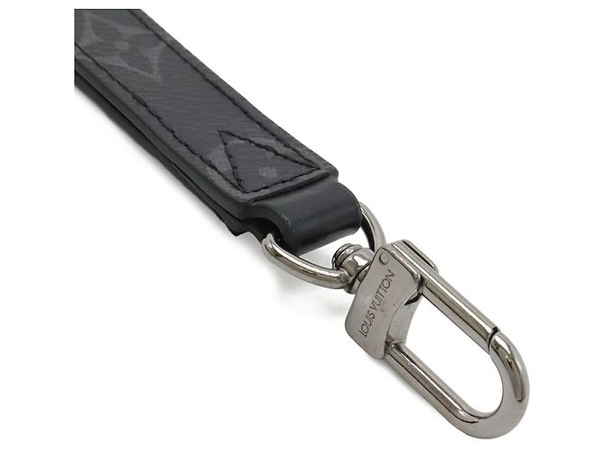 Louis Vuitton Monogram Eclipse Zippy Dragonne Long Wallet Brown Black - view 6