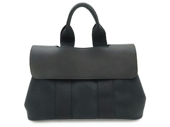 Borsa a mano/tote bag Hermès Valparaiso PM nera Nero - vista 2
