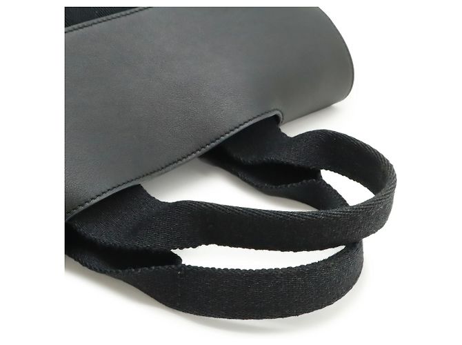 Borsa a mano/tote bag Hermès Valparaiso PM nera Nero - vista 5