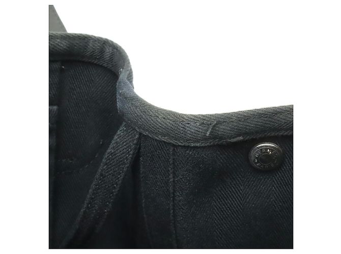 Borsa a mano/tote bag Hermès Valparaiso PM nera Nero - vista 7