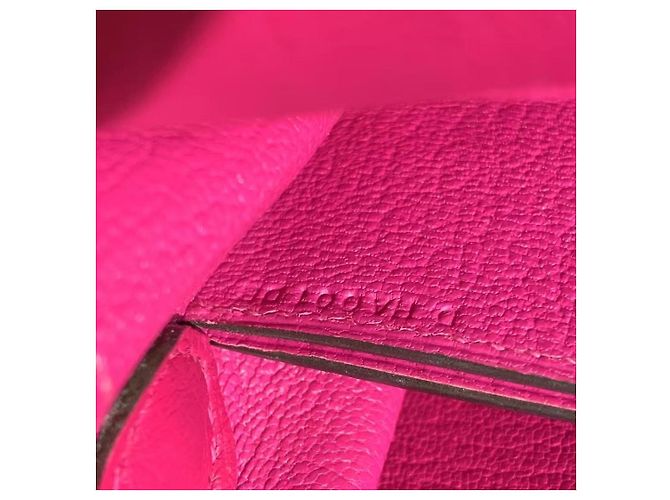 Hermès Love Paris Roulis 19 in pelle fucsia Fuschia - vista 7