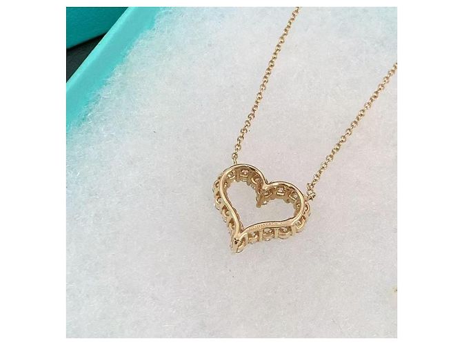 Collana Tiffany & Co in oro e diamanti D'oro - vista 3