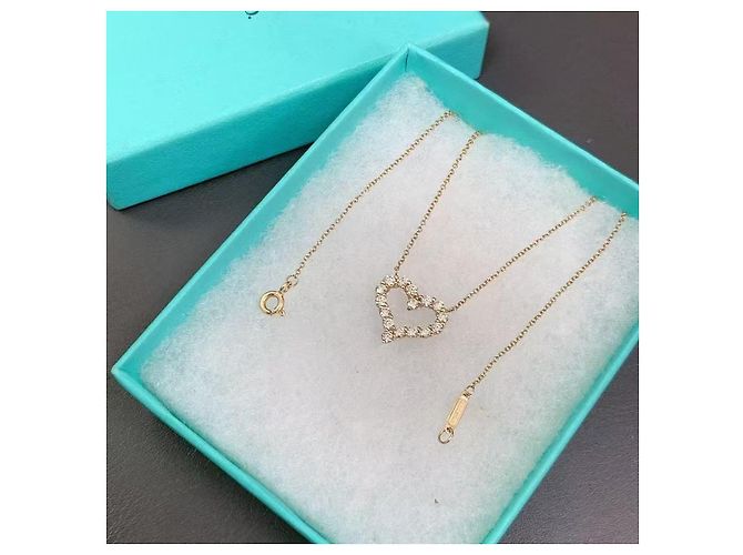 Collana Tiffany & Co in oro e diamanti D'oro - vista 4