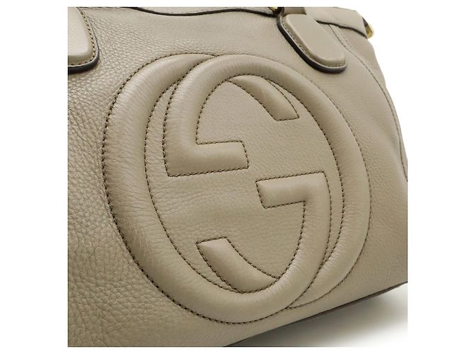 Borsa Tote Gucci Soho Interlocking G - vista 10