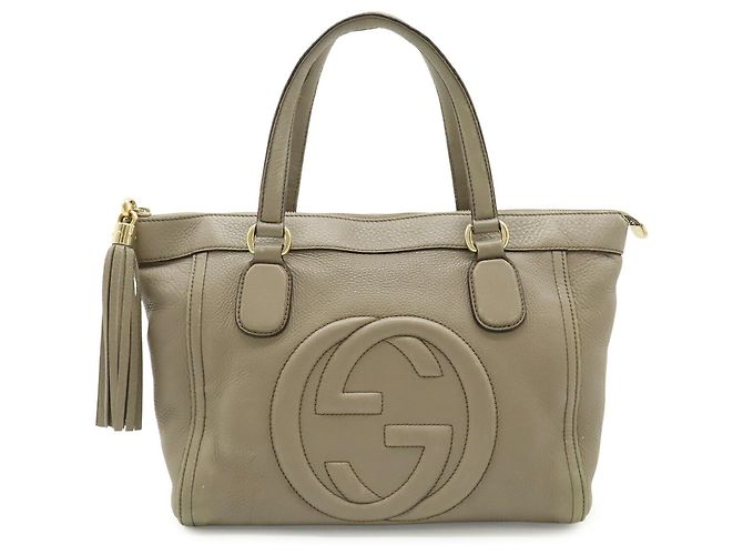 Borsa Tote Gucci Soho Interlocking G - vista 2