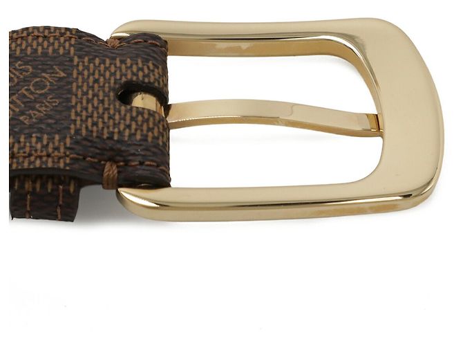 Cintura Ellipse Damier Louis Vuitton Marrone - vista 5