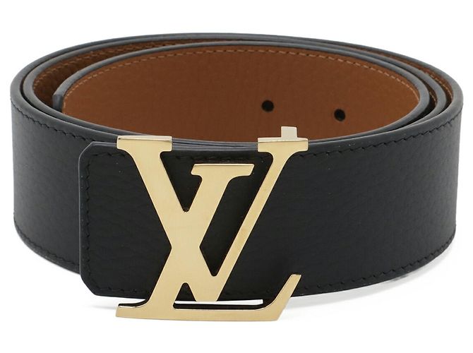 Louis Vuitton Reversible Taurillon Leather Belt Brown Black - view 2