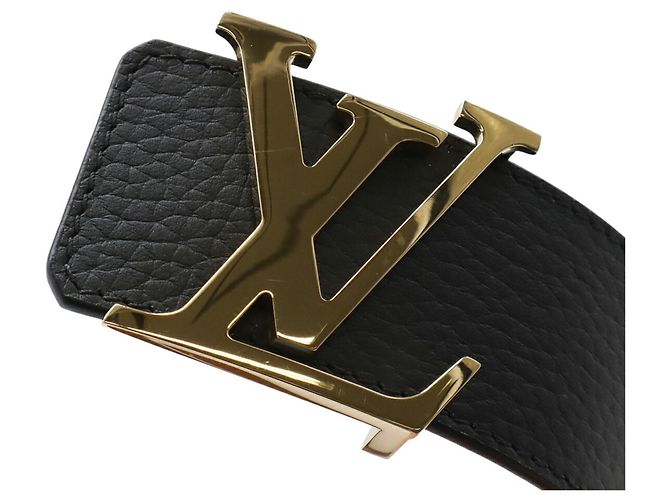 Louis Vuitton Reversible Taurillon Leather Belt Brown Black - view 4