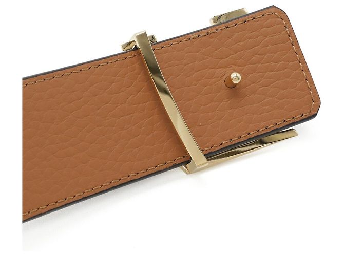 Louis Vuitton Reversible Taurillon Leather Belt Brown Black - view 5