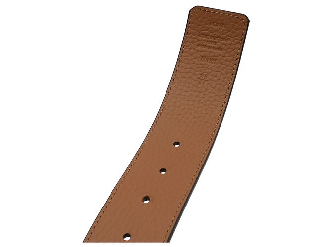 Louis Vuitton Reversible Taurillon Leather Belt Brown Black - view 8