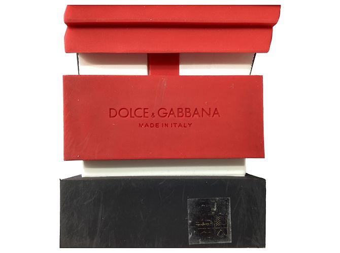 Sneakers Slip-On Sorrento Dolce & Gabbana in Poliestere Rosso - vista 13