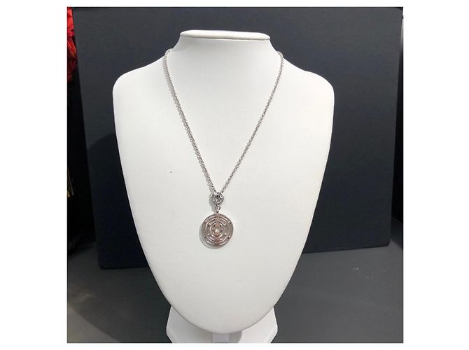 Bulgari Collana Bvlgari Astrale in oro bianco 18K e diamanti Argento - vista 2
