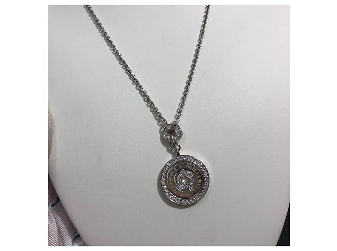 Bulgari Collana Bvlgari Astrale in oro bianco 18K e diamanti Argento - vista 4